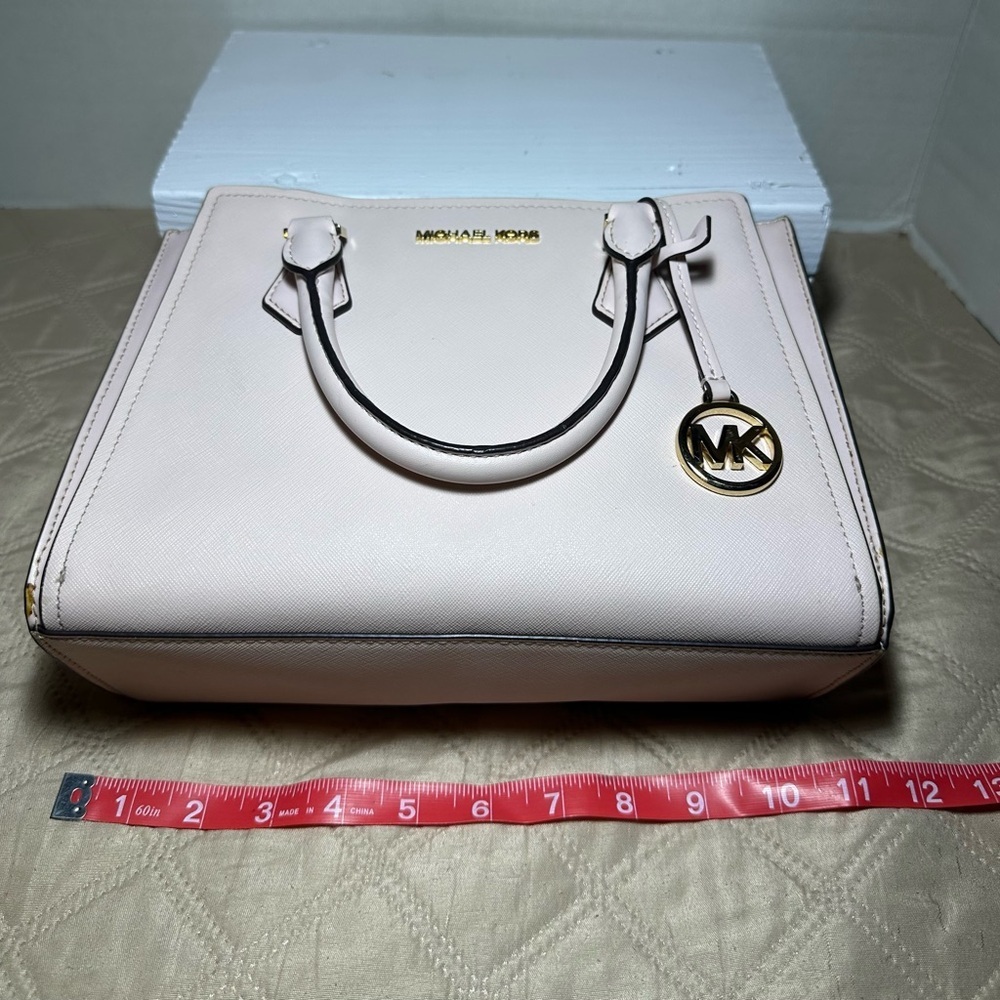 Michael Kors Pink Satchel with Silver Hardware - Picture 6 of 14